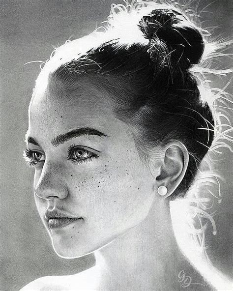 Face Pencil Drawing Portrait Sketches Landscape Pencil Drawings - Riset