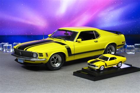 1970 Ford Mustang Boss 302 - yellow 18=64 - Highwa by Deanomite1eighteen on DeviantArt