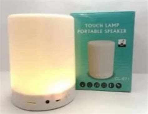 Touch Lamp Bluetooth Speaker at Rs 165/piece | Touch Lamp Portable ...