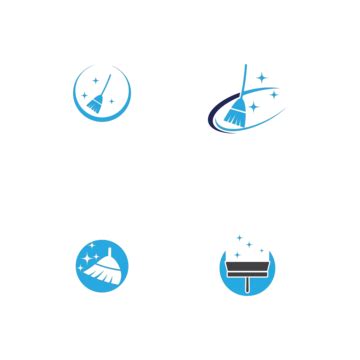 Vector Template Illustration Of Logo And Symbol For Cleaning Set Vector, Home, Window, Logo PNG ...