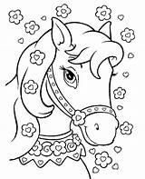 Horse Coloring Pages For Girls sketch template