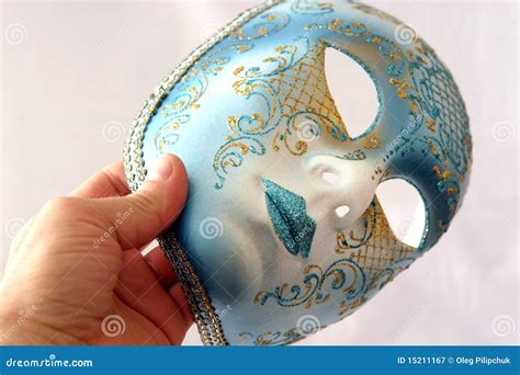 Mask In Hand Royalty Free Stock Photography - Image: 15211167