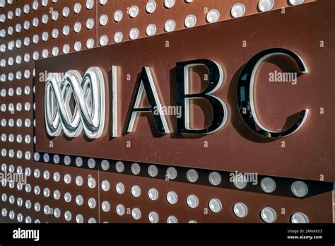 Melbourne, Australia - The ABC Studios logo Stock Photo - Alamy