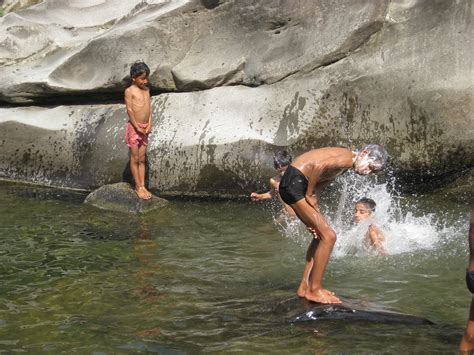 Boys swimming in the river, Himachal Pradesh, India | Flickr