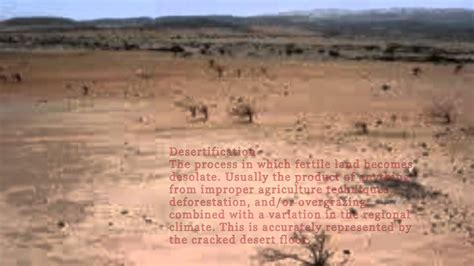 Desertification in the Sahara - YouTube