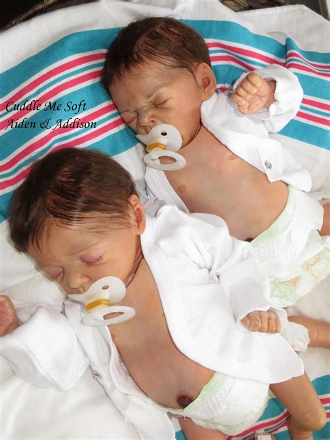 My life & adventures in reborning Cuddle Me Soft Reborn Nursery: Reborn Twins - Aiden & Addison