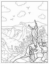 20 Moses Coloring Pages Free PDF Printables sketch template