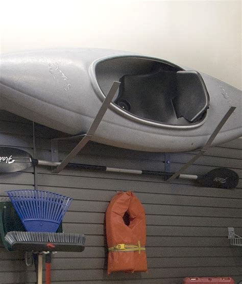 Kayak Storage | storeWALL | Garage storage | PVC Slatwall Organization