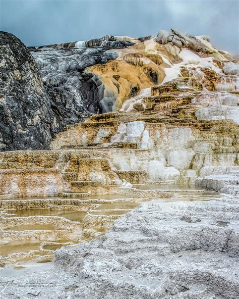 Mammoth Terraces Photograph by Mike Braun - Fine Art America