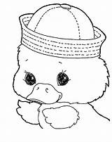 Cute Duck Coloring Pages Sketch Page sketch template
