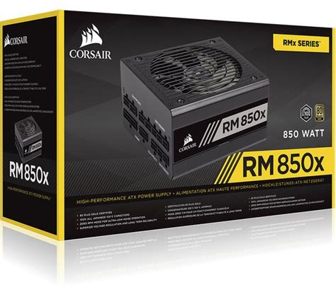 CORSAIR RM850x Modular ATX PSU - 850 W Deals | PC World