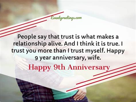 20 Happy 9 Year Anniversary Quotes Events Greetings