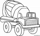 Cement Truck Coloring Pages 38 Free Printables  ColoringAll sketch template