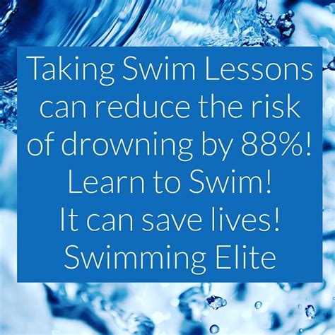 Pin by Swimming Elite on Safety | Swim lessons, Learn to swim, Life