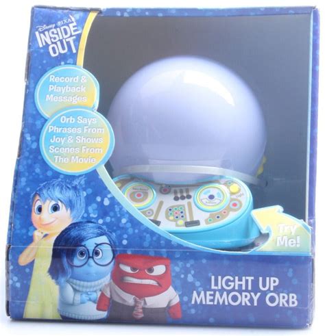 Disney Pixar INSIDE OUT Light Up Memory Orb Voice Recorder Movie Scenes age 3+ - Eco-Smart Food ...