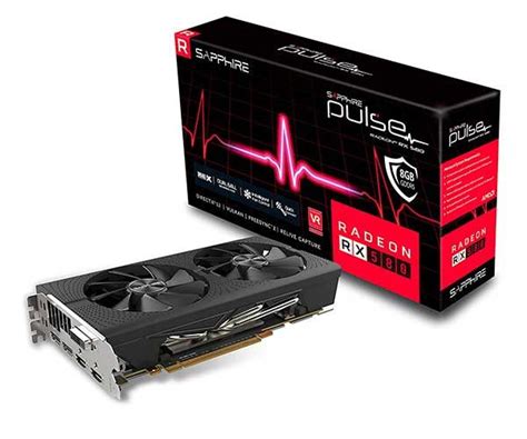 Placa De Vídeo Sapphire Pulse RADEON RX 580 8GB GDDR5 256 Bits, 11265 ...