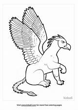 Griffin Coloring Pages  Cool sketch template