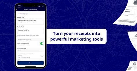 Turn your receipts into powerful marketing tools with HitPay’s receipt maker for businesses