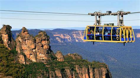 Blue Mountains Cable Car Tourist Attractions Australia - Blue Mountains Scenic Tour 💙 - YouTube