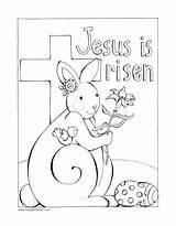 Religious Easter Coloring Pages  Learny Kids sketch template