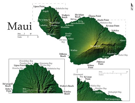 Maui revealed snorkeling map - acetobel