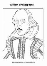 Shakespeare Coloring Pages Sketch Page sketch template
