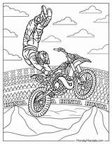 20 Dirt Bike Coloring Pages Free PDF Printables sketch template