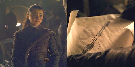 Arya Stark, Gendry Weapon Game of Thrones Season 8 Explained - Here's ...