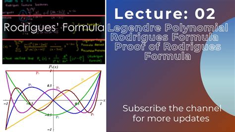 |Rodrigues Formula| |Legendre Polynomial| | Proof of Rodrigues Formula ...