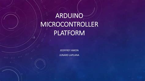 Introduction to arduino microcontroller unit | PPT