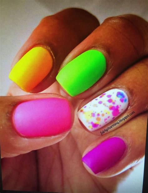 Pin by Elizabeth Jane Denton on Color My World | Neon nail designs ...