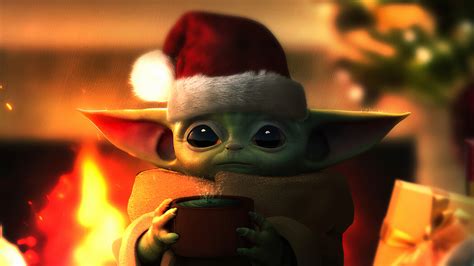 2048x1152 Baby Yoda Christmas Wallpaper,2048x1152 Resolution HD 4k Wallpapers,Images,Backgrounds ...