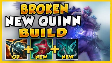 RANK 1 QUINN ABUSE THIS NEW QUINN BUILD BEFORE IT GETS NERFED! (BROKEN STRATEGY) - League of ...