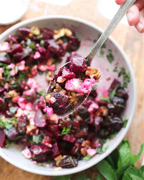 Beetroot and Feta Salad - Cook At Home Mom