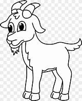 Goat For coloring Png Images  PNGWing sketch template