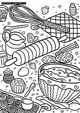 Baking Coloring Pages At GetColoringscom  Free Printable Colorings sketch template