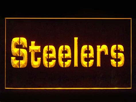 Pittsburgh Steelers Bar Shop Neon Light Sign [Pittsburgh Steelers Bar yy] - $49.95 : ShackSign ...