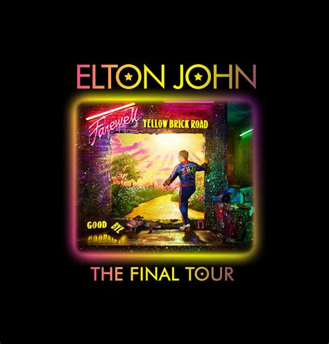 Elton John Farewell Yellow Brick Road Tour 2020 Digital Art by Jaki ...