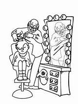 1  Barber Coloring pages Free coloring To Print sketch template