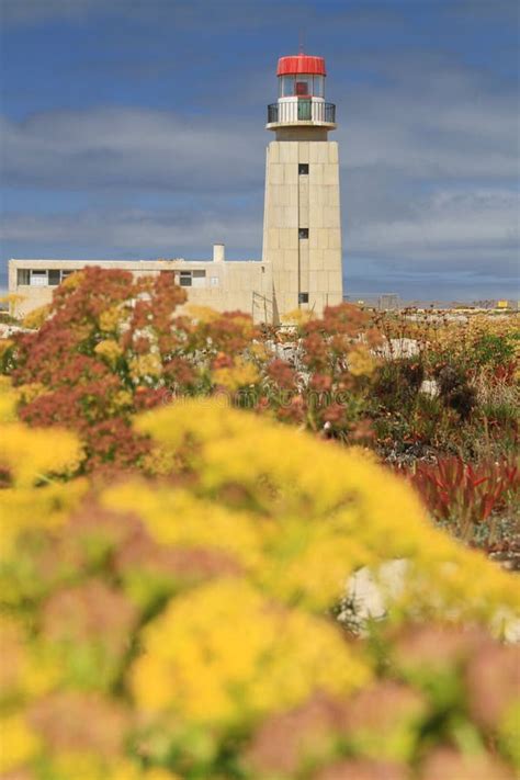 Sagres fortress Lighthouse stock image. Image of point - 25318455