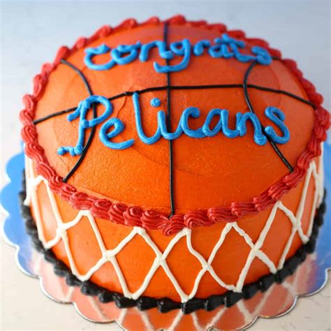 Wacky Chocolate Basketball Theme Cake - Mom Loves Baking