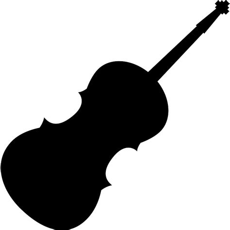 Violin Silhouette Vector SVG Icon - SVG Repo