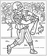 Printable Baseball Player coloring Page  Download Print Or Color sketch template