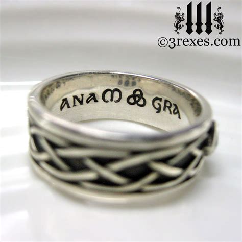 Celtic Knot Silver Soul Ring | .925 Sterling Silver