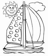 Printable Sailboat Coloring Pages  Free Sheets sketch template