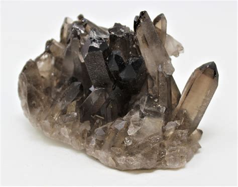 Mini Smoky Quartz Crystal Cluster Gemstone Specimen, 1 oz - 2.5 oz ('A' Grade Premium Quality ...