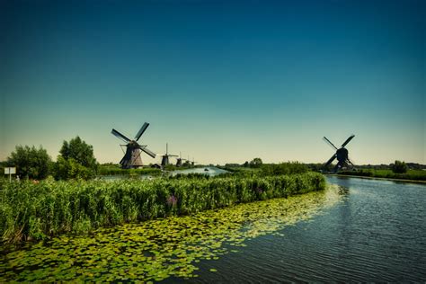 Kinderdijk Windmills - Travel In Pink