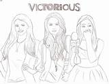 Victorious Coloring Pages To Print  pages sketch template