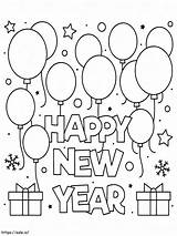New Year Coloring Pages 2025 Free Printable  Jessika P Pfeffer sketch template