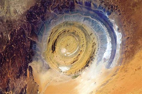 The Amazing World : The Richat Structure (Eye of the Sahara), Sahara ...